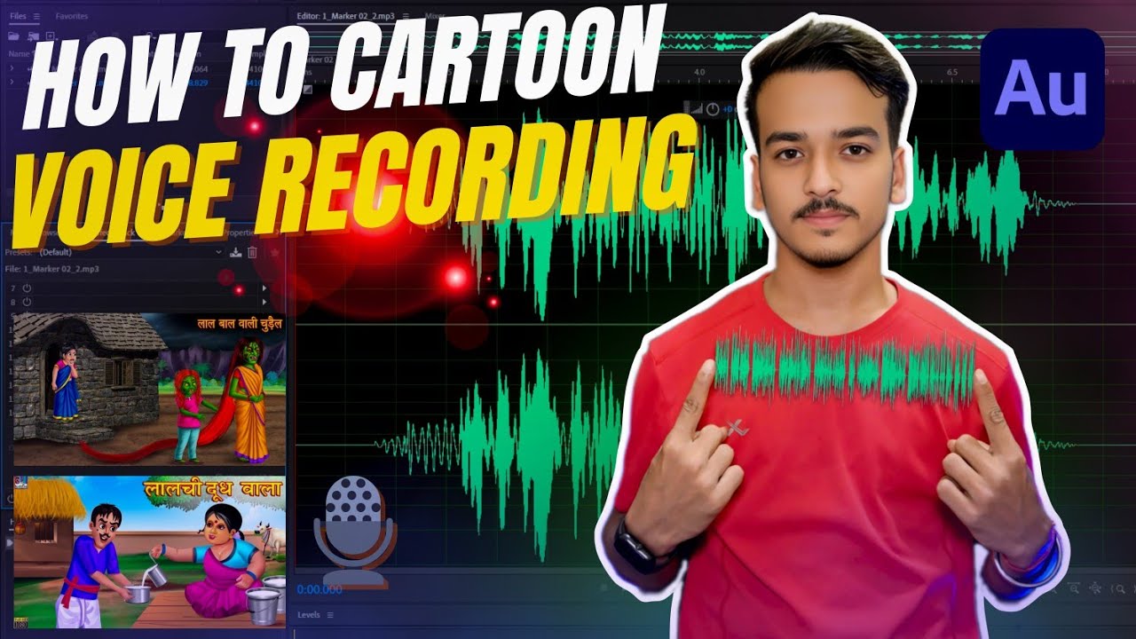 Adobe Audition में Cartoon Voice कैसे Record करें? | Hindi में Full Guide 😱😱