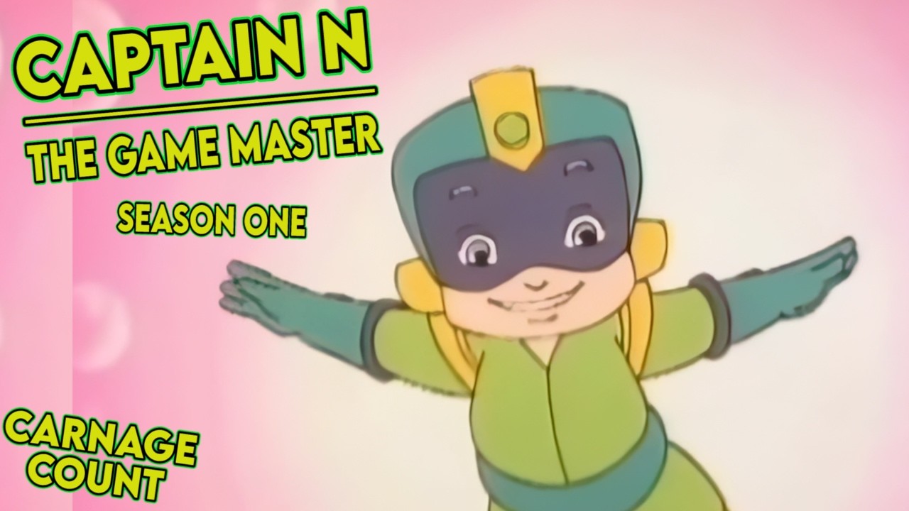 Captain N: The Game Master Season One (1989) Carnage Count
