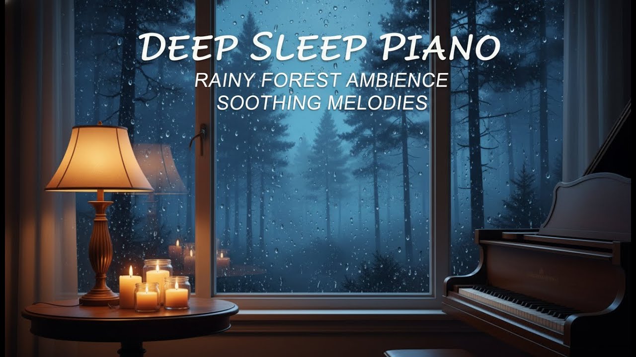 Deep Sleep: Healing Piano and Rain Sounds for Instant Peace