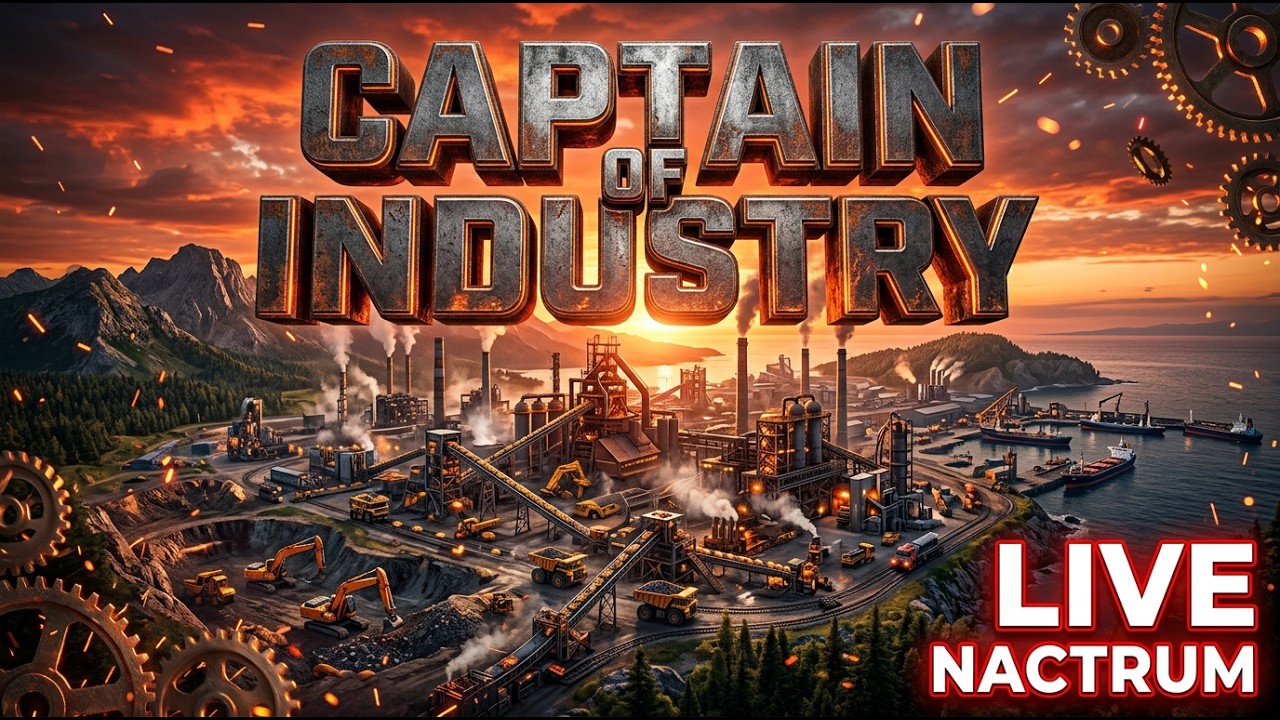 Captain of Industry. Update 4. Стартуем-с! Часть 1.  #captainofindustry