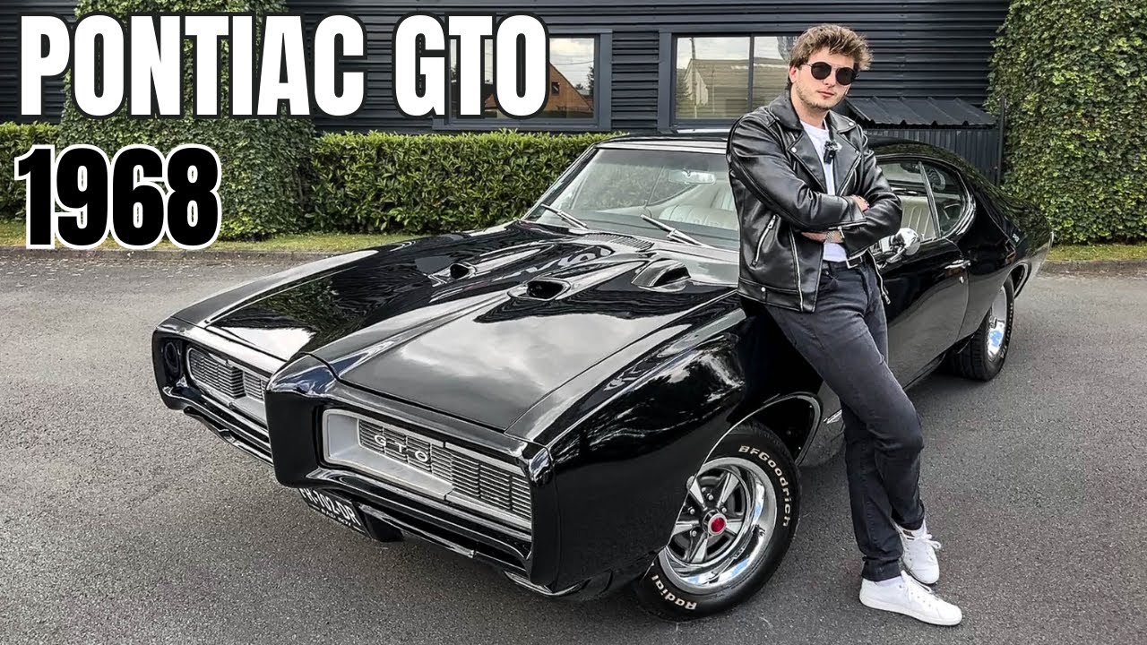 PONTIAC GTO DE 1968 : LA MUSCLE CAR DE BADBOY !