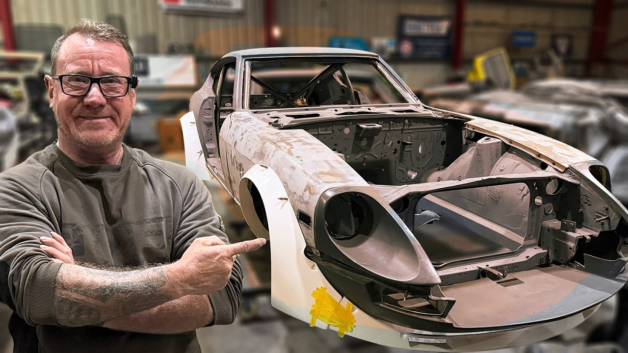 Ultimate Datsun 260Z Build | Custom Chassis and Roll Gage Tie in