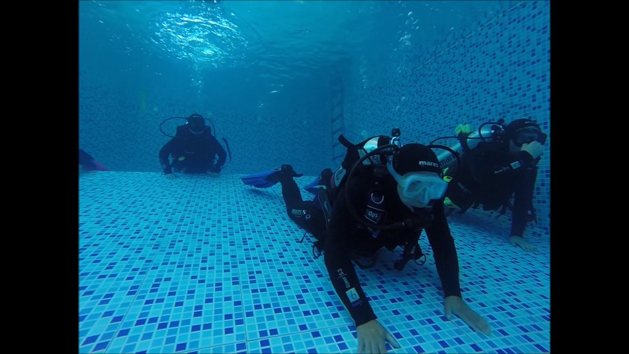 Try Scuba Piscina en el Centro de Buceo PROSUB. Concepción, chile.