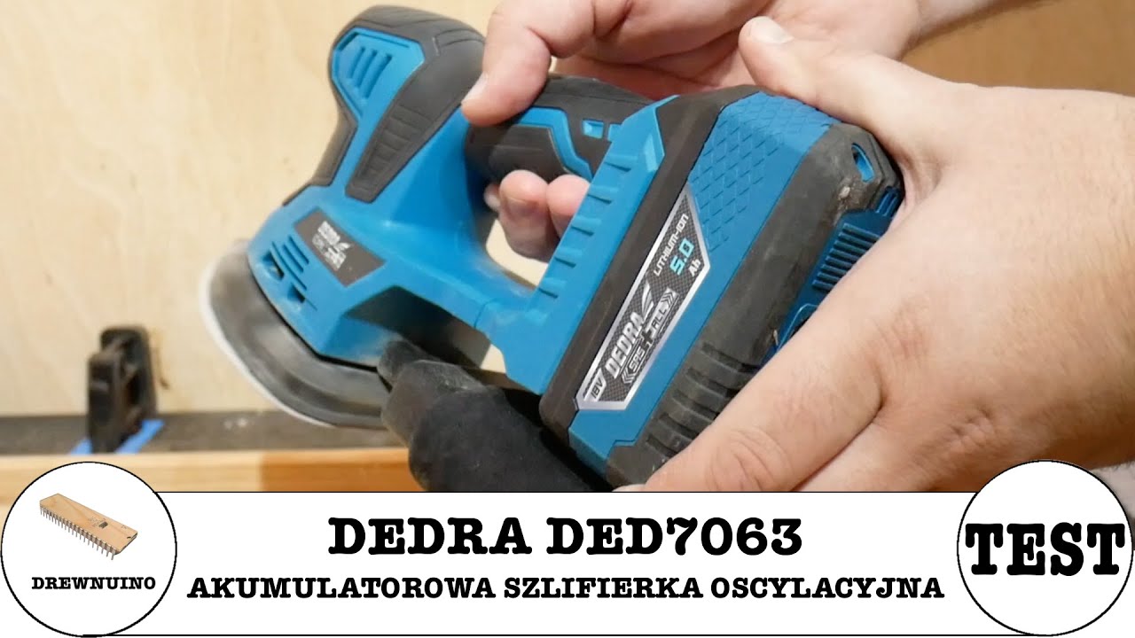 #092 Dedra DED7063 - szlifierka oscylacyjna typu 