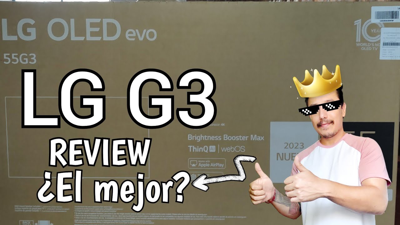 LG OLED G3 el mejor televisor universal!