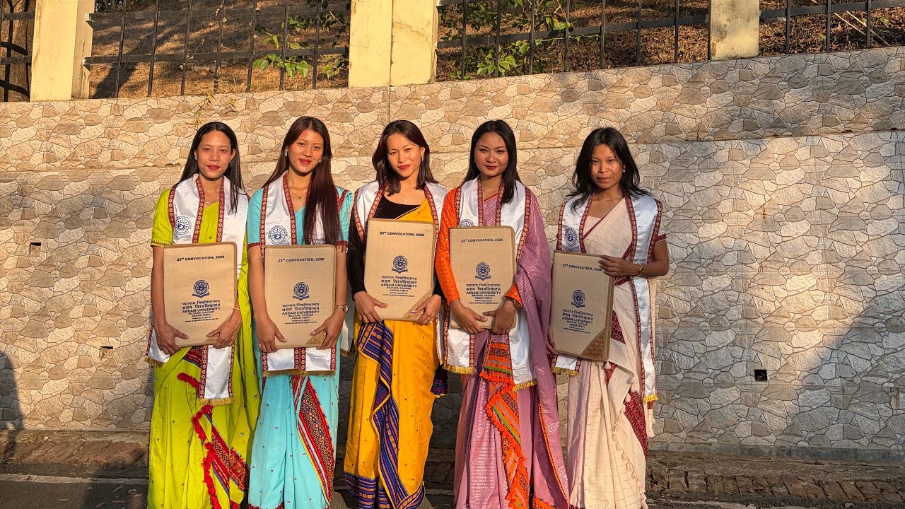 23rd Assam University Convocation (Day 2) 🦋💕Officially graduated 💝(Batch 2021-24 )Silchar University