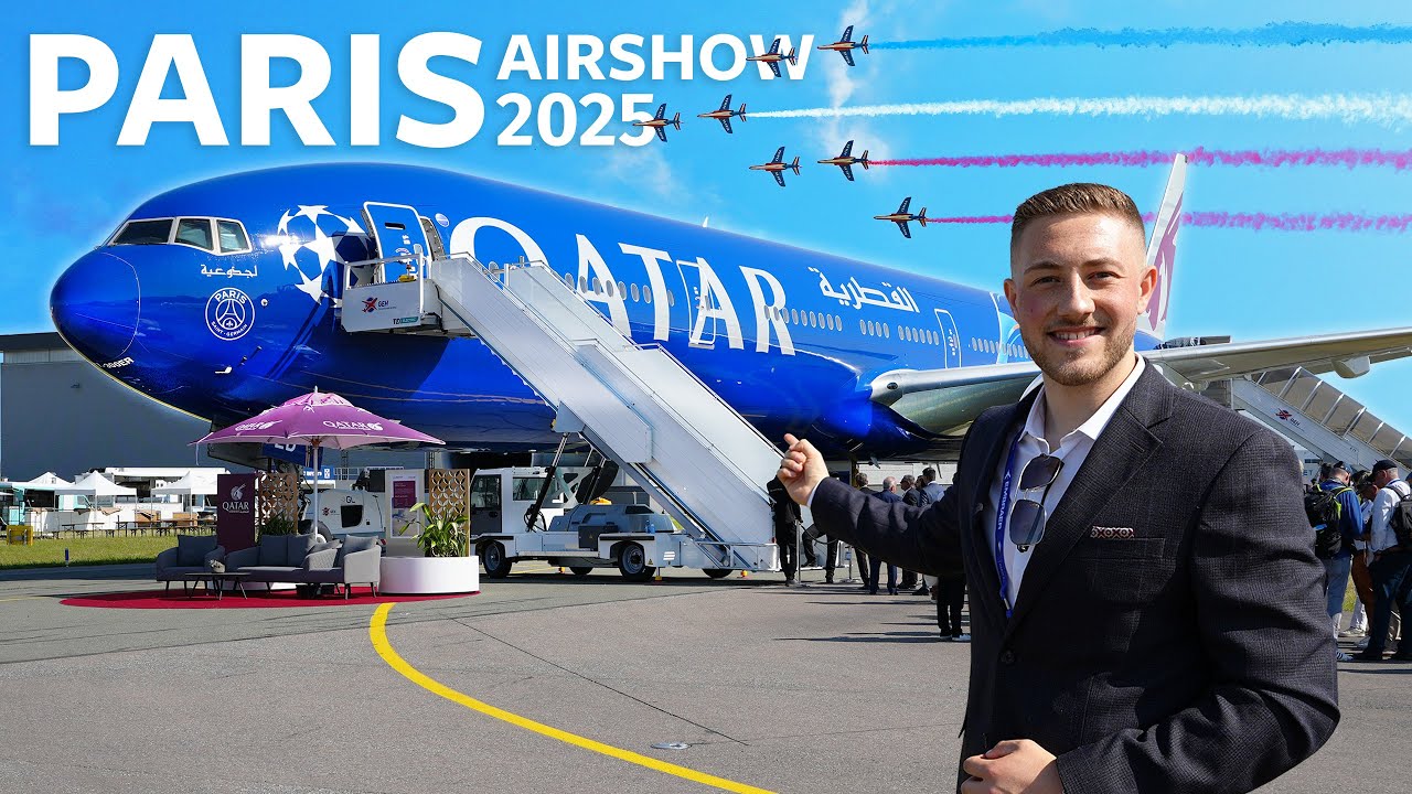 Внутри Парижского авиасалона 2025 – Салон Бурже с Infinite Flight!