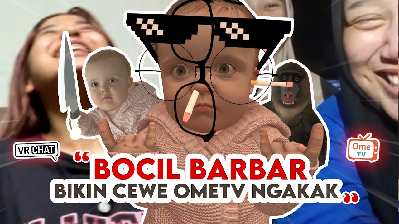 BOCIL BAR BAR KEMBALI BIKIN CEWE OMETV NGAKAK