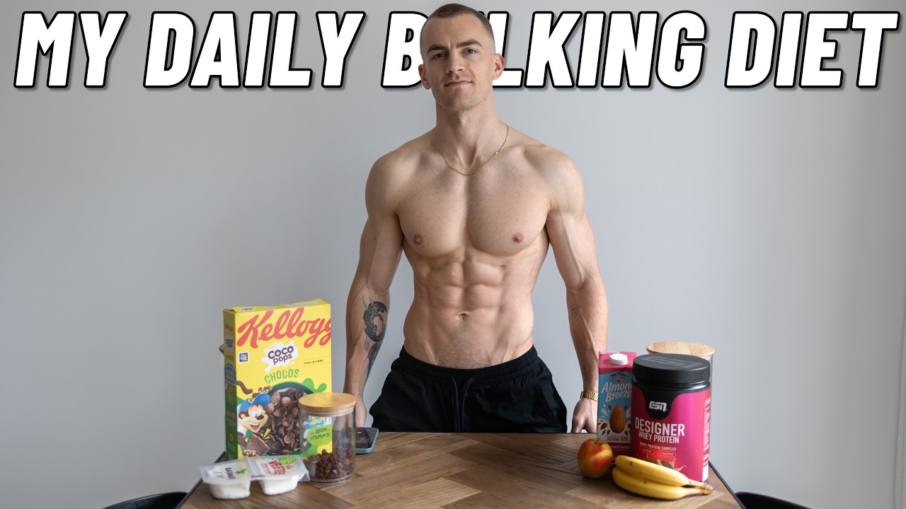 My Bulking Diet for Gaining Total Body Muscle