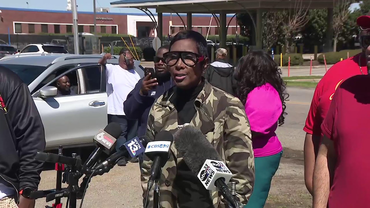 Former Central Alabama Water employees hold news conference after job cuts announced