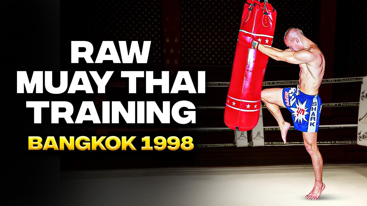 Muay Thai Training in Bangkok (1998) – Rare Footage from Thai Gym