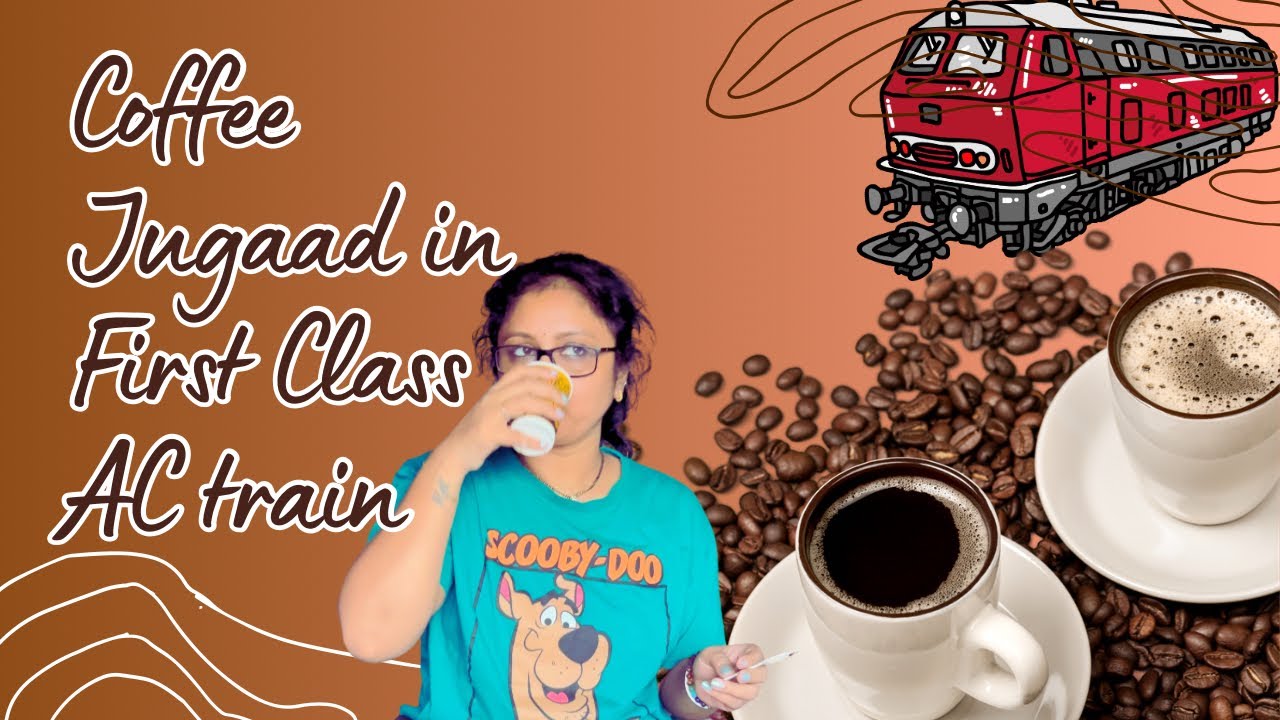 First Class AC train coffee jugaad | do you also do this? #firstclassAC #coffeelovers #travellerhack