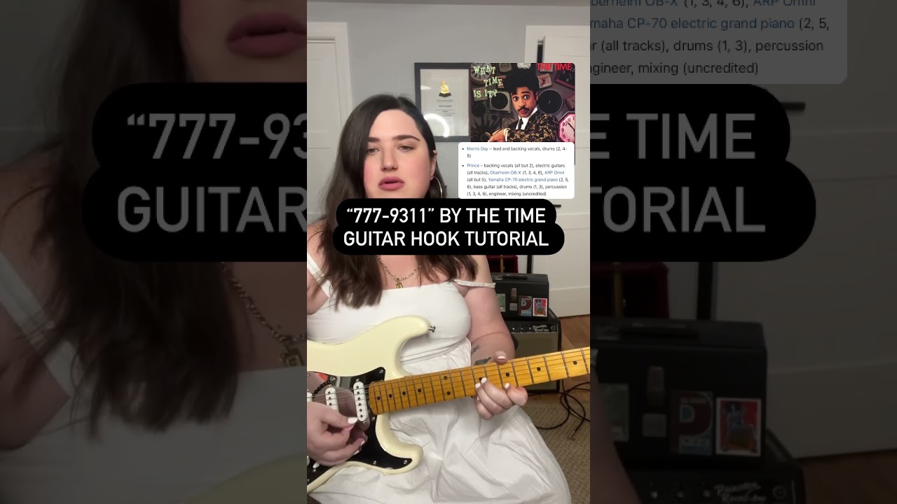 777-9311 The Time Guitar Tutorial