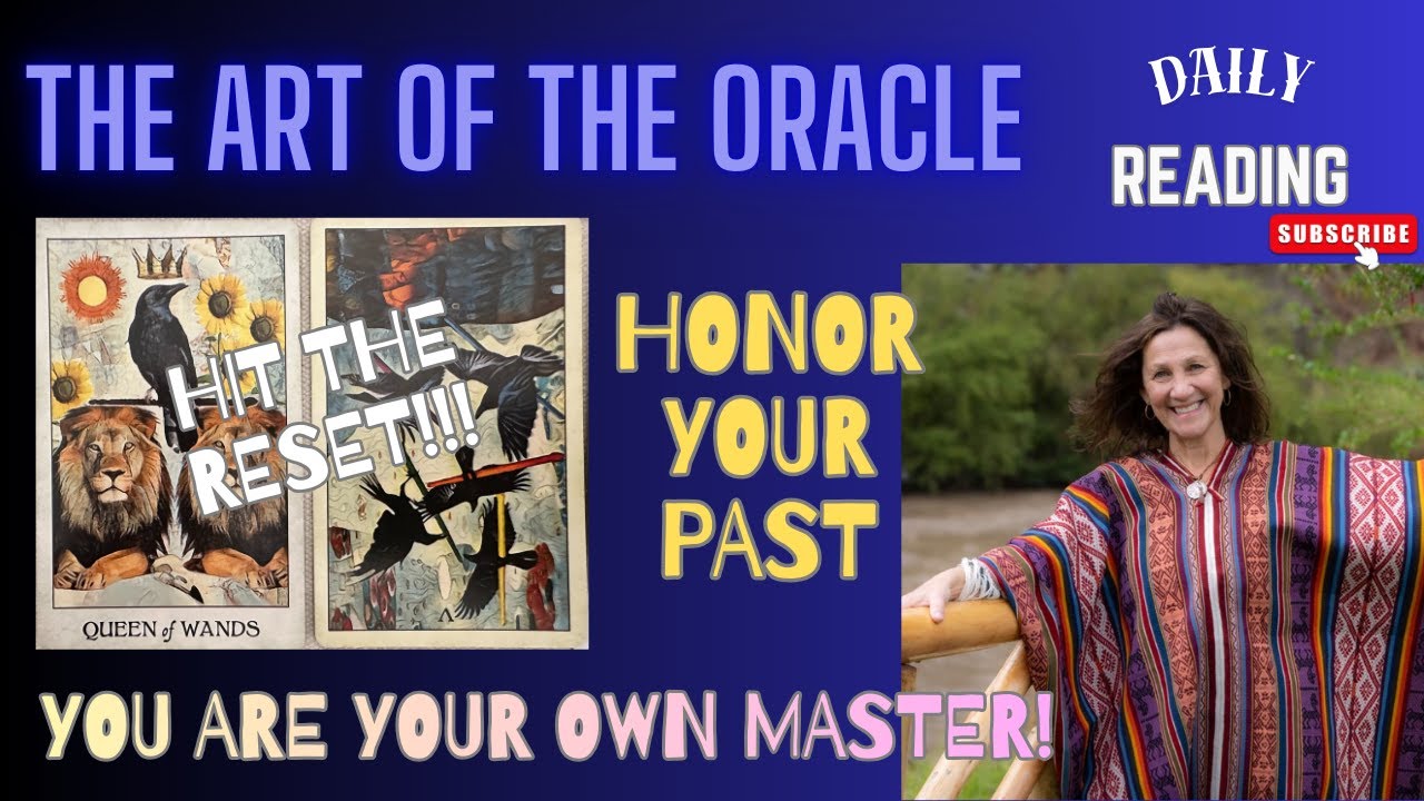Feel What You Need To, To Release, & Hit The ReSet Button.  You Are Your Master!