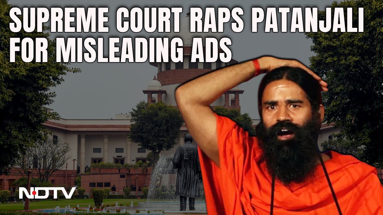Supreme Court On Patanjali | Patanjali Can't Claim Its Medicines Cure A Disease: Supreme Court