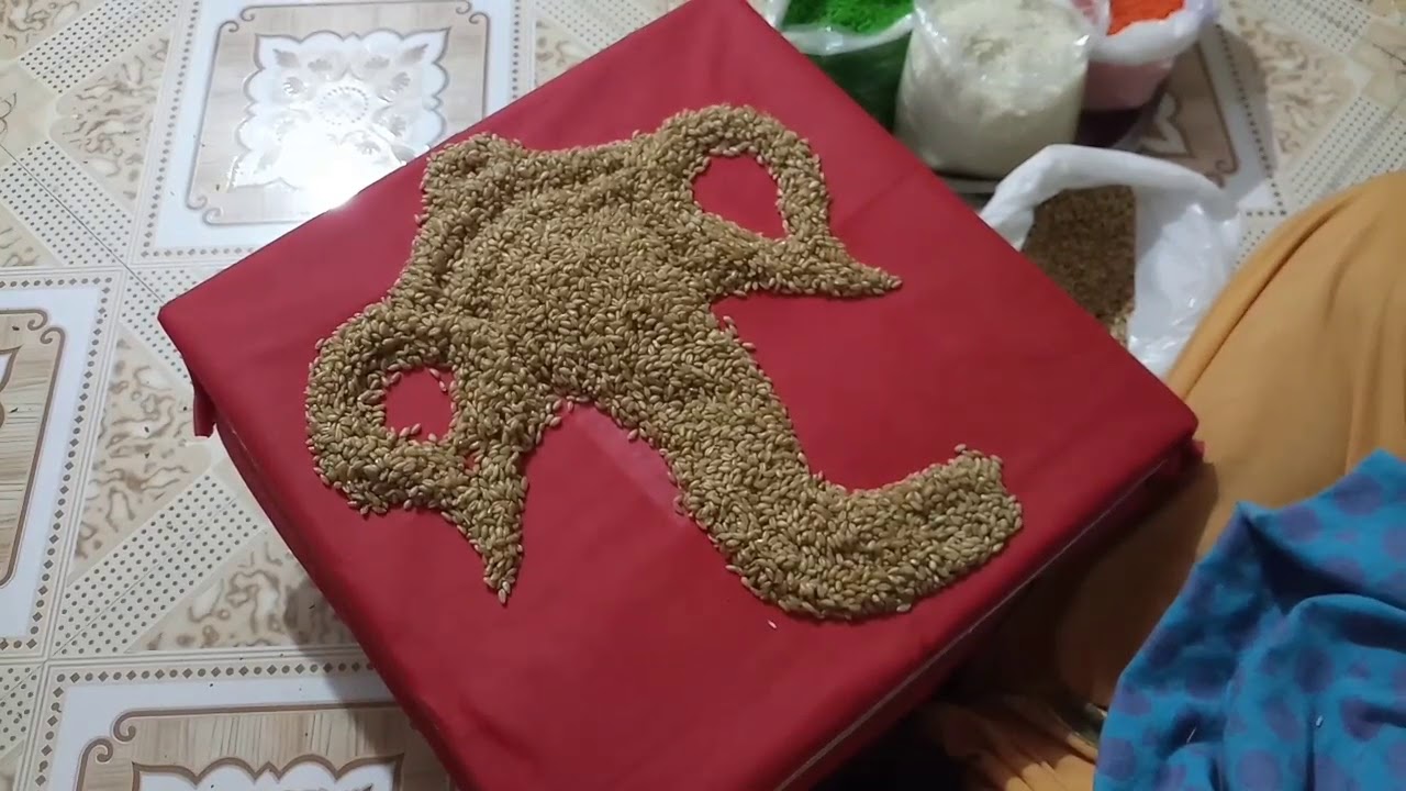 गेहूं से गणेश जी बनाना सीखें ! गेहूं के गणपति बनायें सरल विधि से ! Genhu Se Ganpati Banana Sikhen