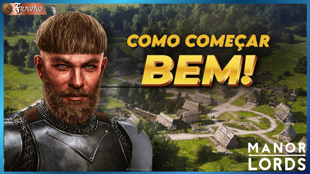 TUTORIAL Manor Lords: Guia DEFINITIVO para Iniciantes (Comece do Jeito Certo!)