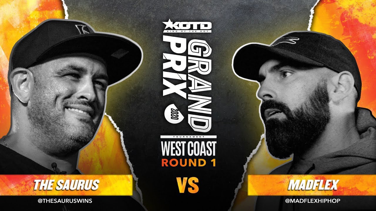 KOTD - Rap Battle - The Saurus vs Madflex | #GP2020 R1