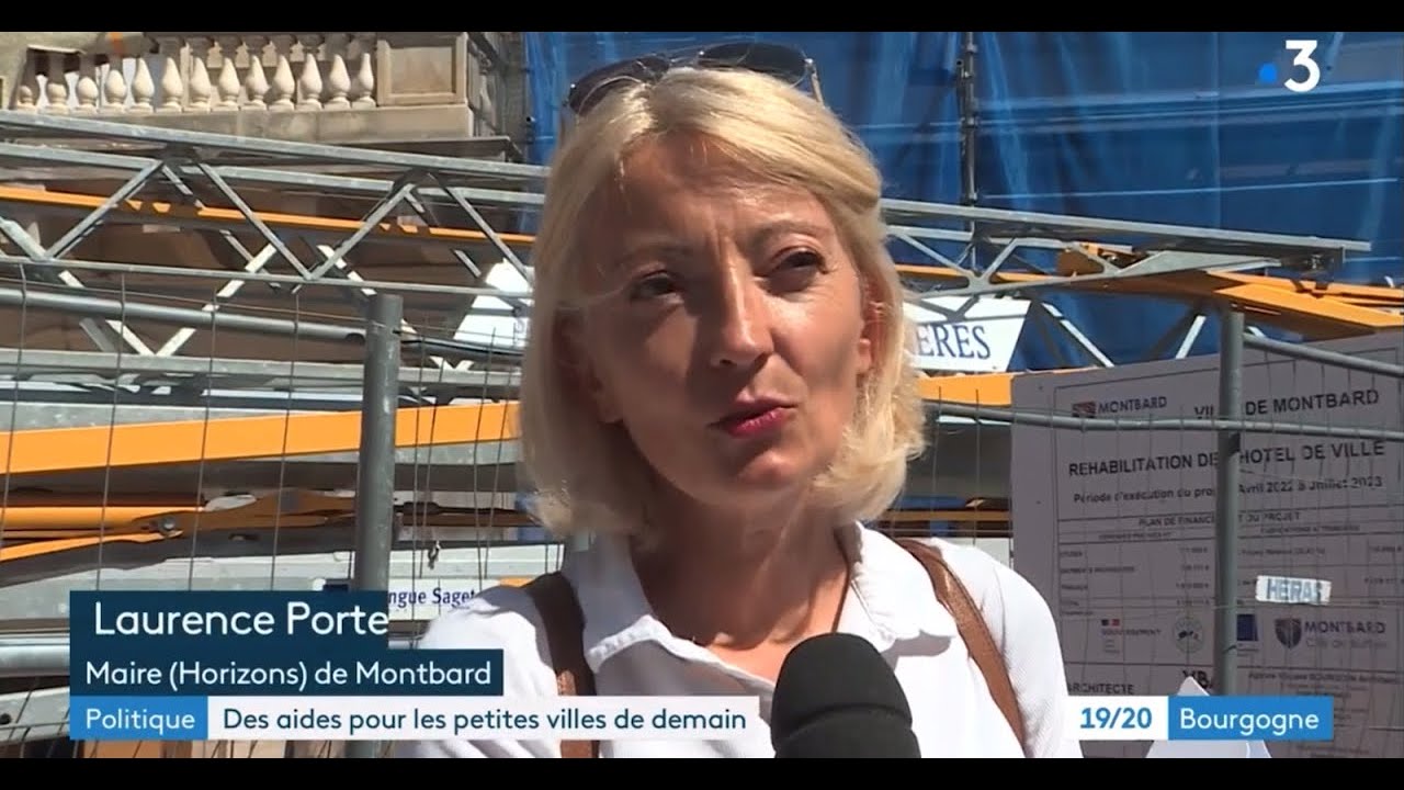 Rencontre régionale Petites Ville de Demain - Reportage France 3 BFC | Montbard