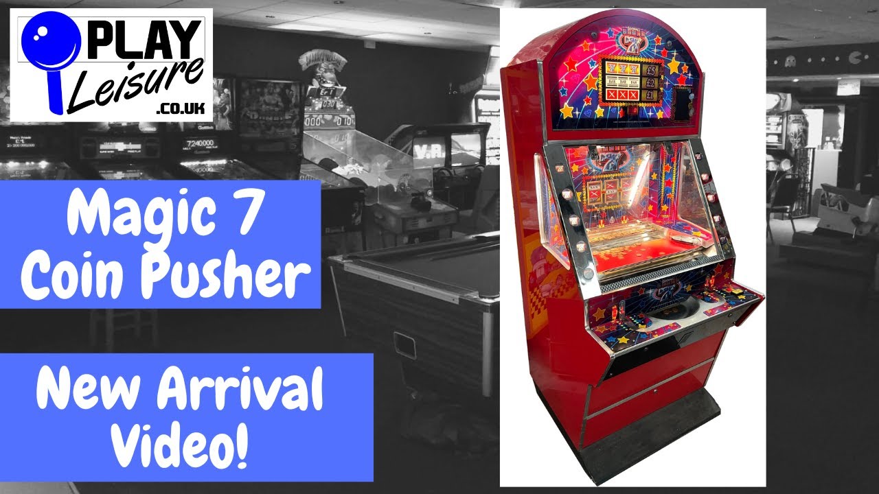 Awesome Electrocoin Magic 7 2p Coin Pusher...