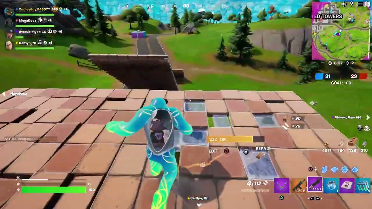 #1 *NEW* BEAR GRRIZ SKIN IN FORTNITE PS5 + A TEAM RUMBLE VICTORY ROYALE WIN!