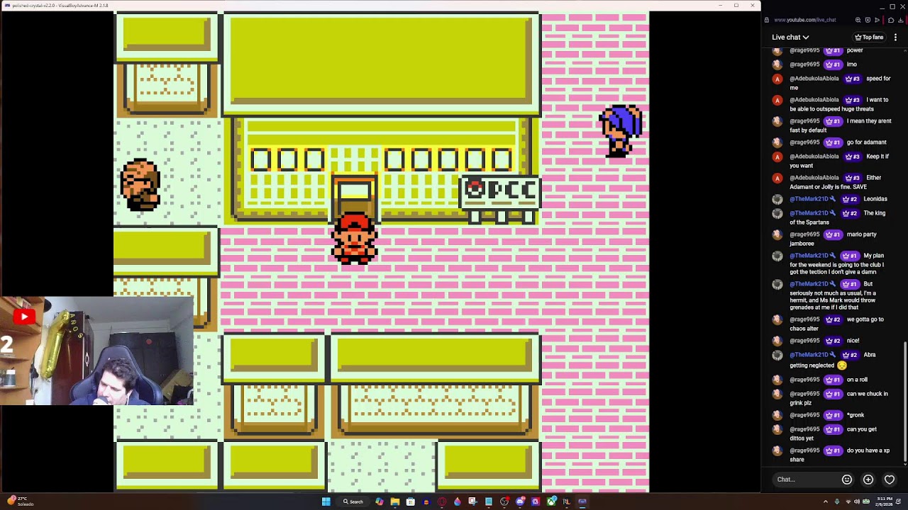 TRAINING TO BECOME THE FUTURE CHAMP 🎮     #pokemoncrystal