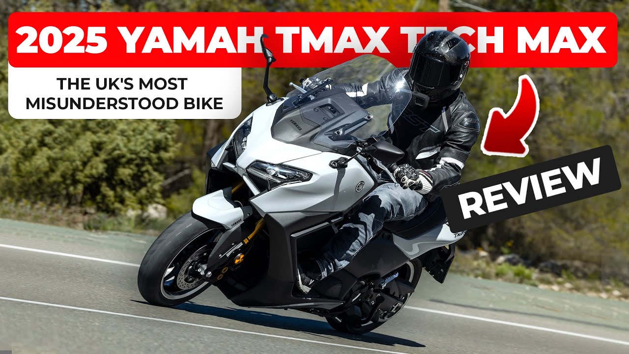 Yamaha TMAX Tech Max - Is this the best scooter ever?