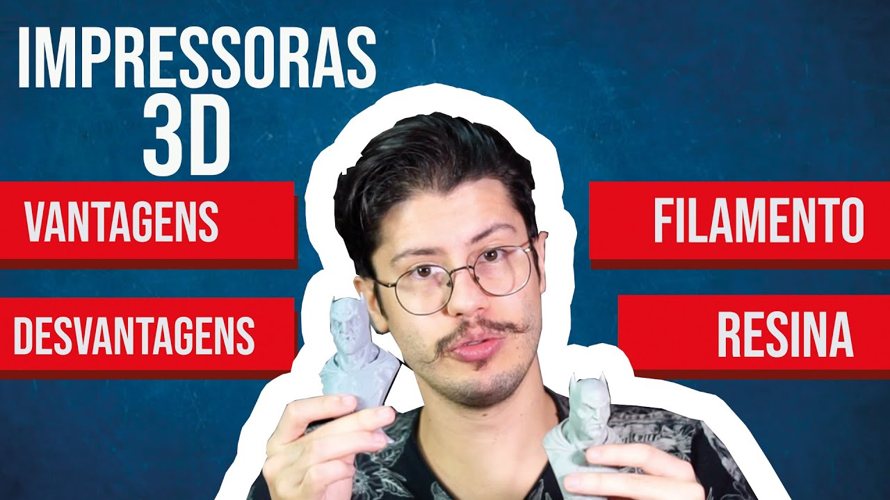 Impressora 3D: Resina vs Filamento I Alvaro Ribeiro