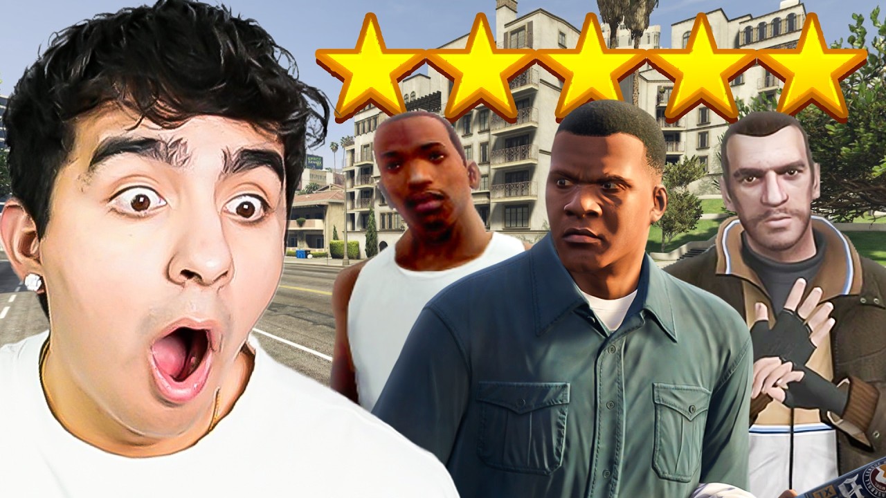 Can I Get 5 Stars In Every GTA?