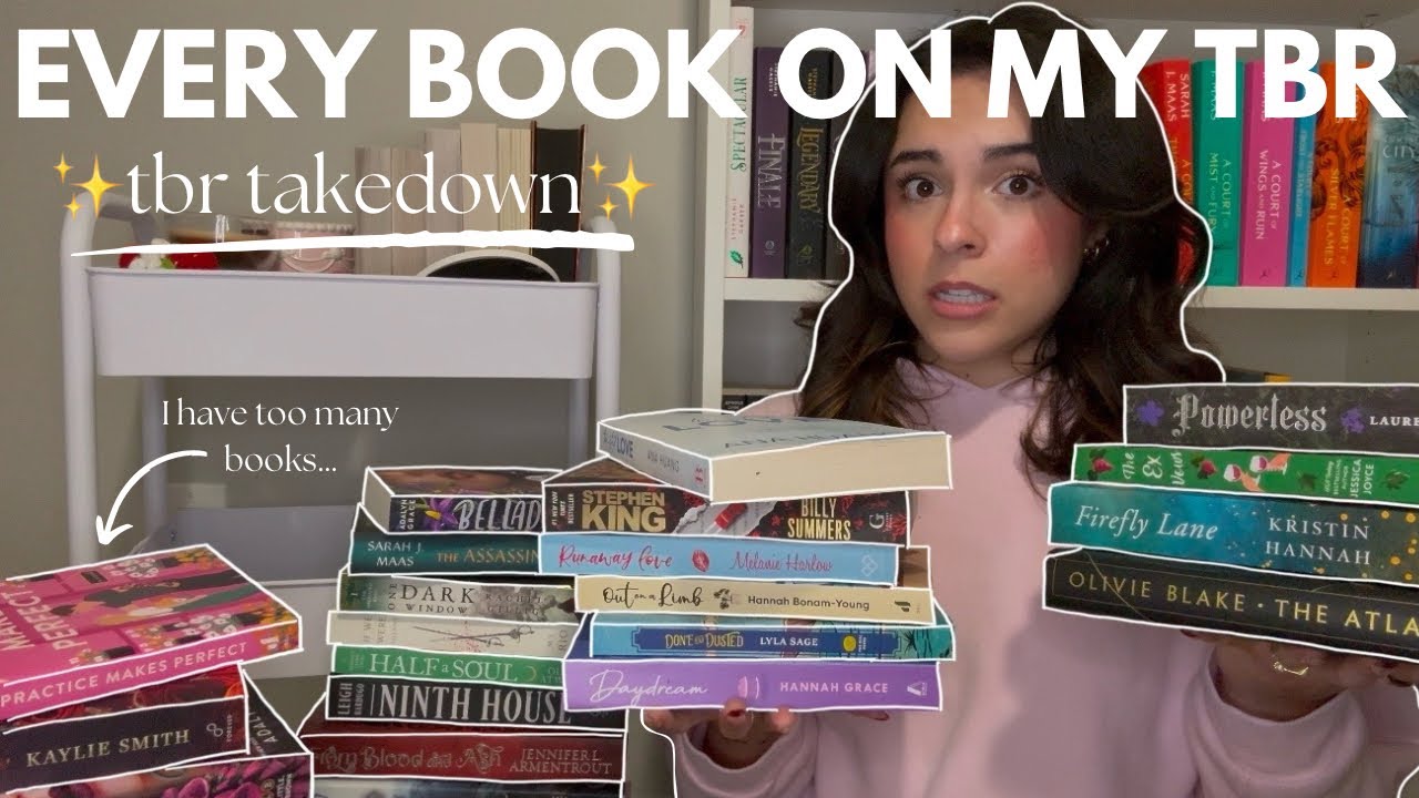 every book on my tbr 📖😳 | tbr takedown