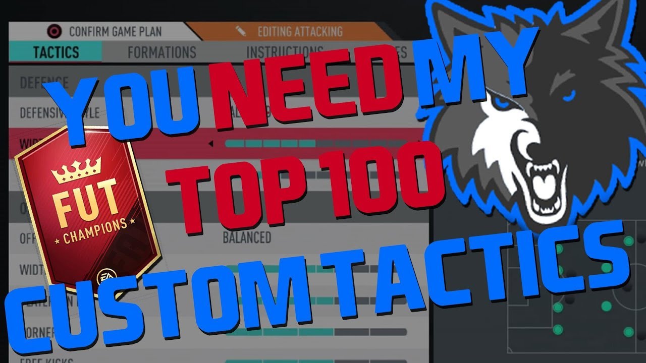 THESE CUSTOM TACTICS GOT ME 59TH IN THE WORLD FIRST WL OF FIFA 20 (Pro players custom tactics)