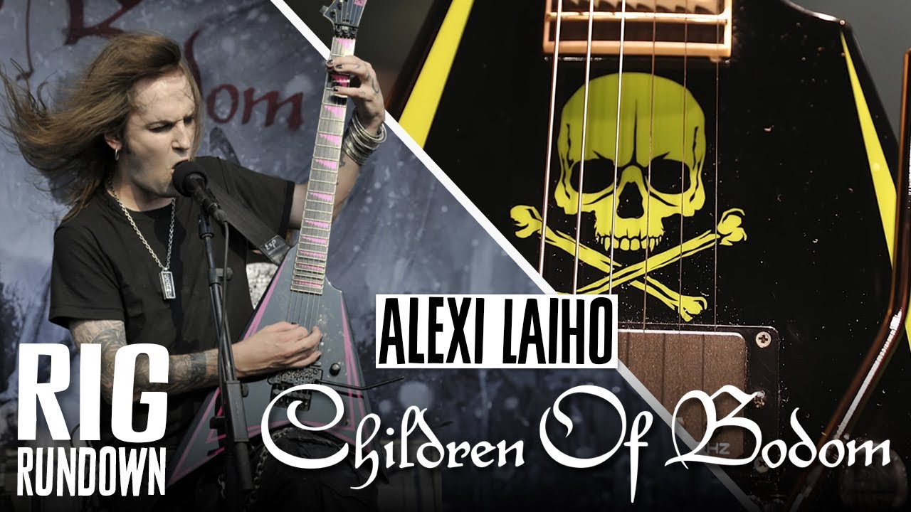 Гитарный тур Алекси Лайхо из Children of Bodom Rig Rundown