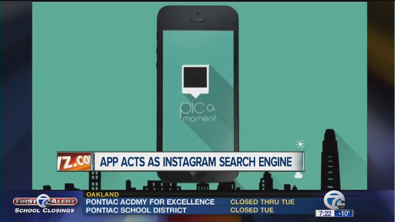App acts as Instagram search engine