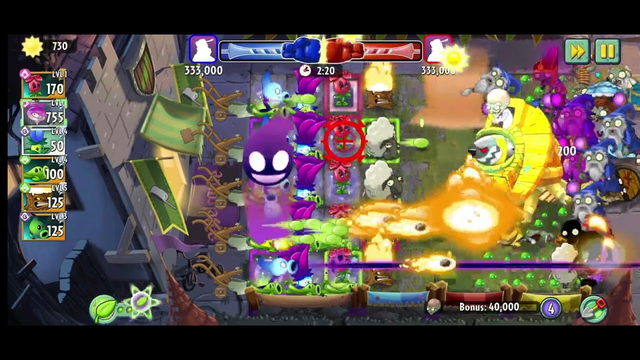 Plant & zombie (pvZ 2) win👍😁#watch #gameplay 