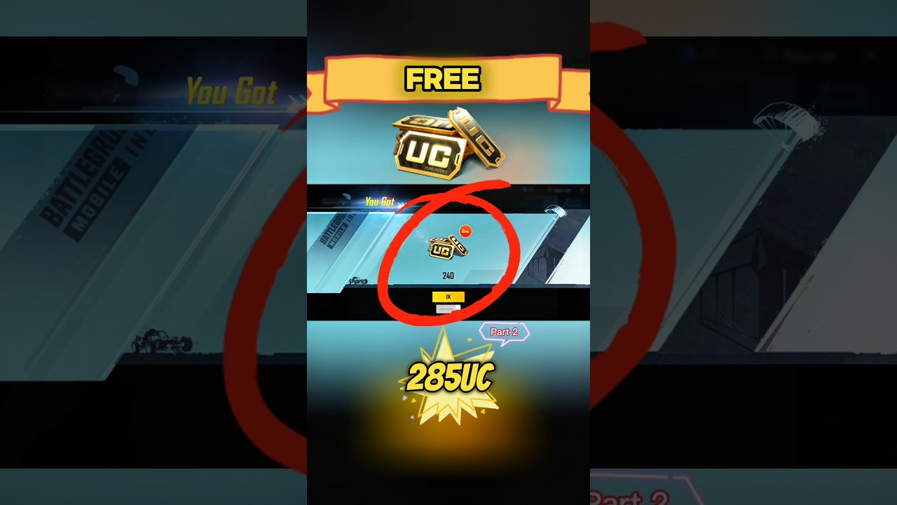 Free 100% UC In Bgmi😍 | Welcome Back Event