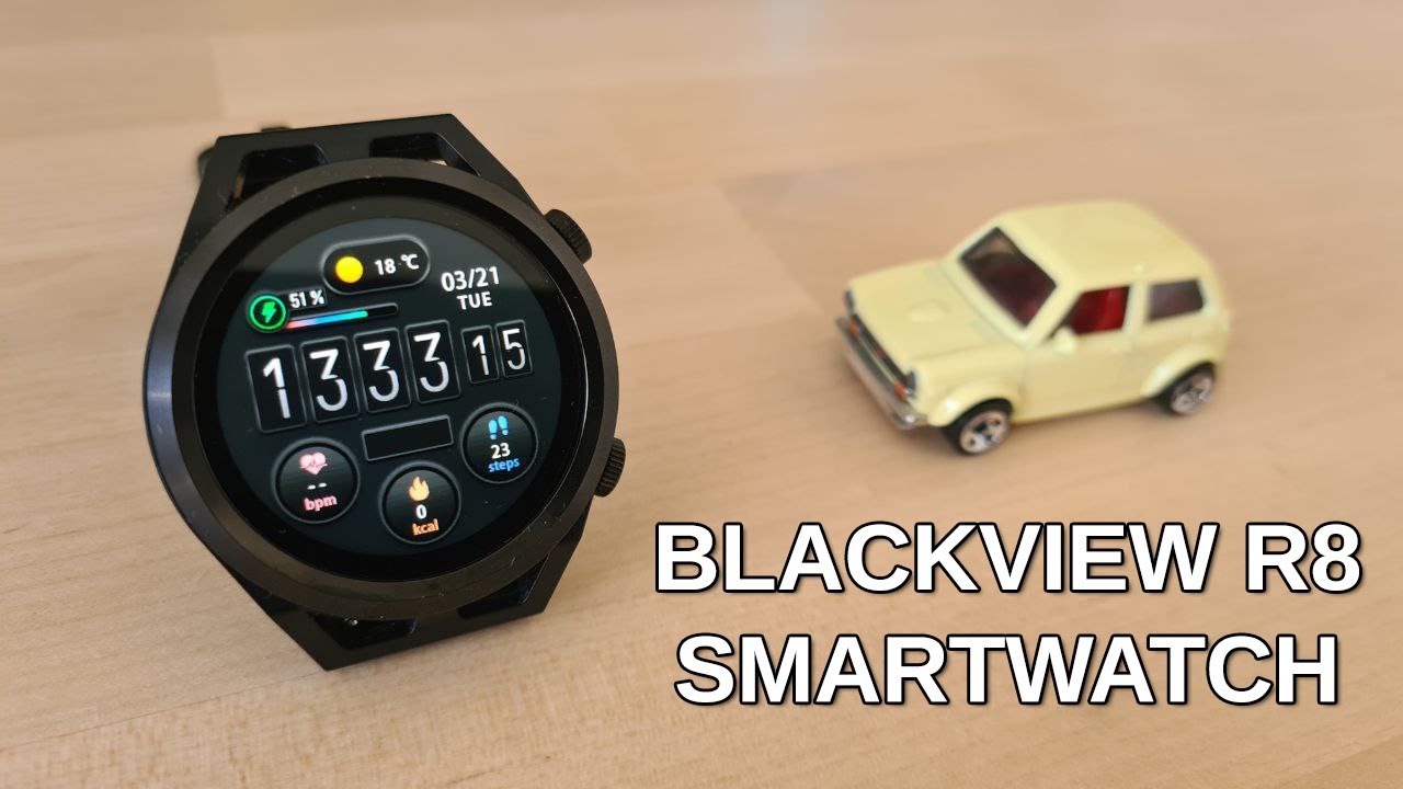 Smartwatch Blackview R8. Configuracion y prueba en español