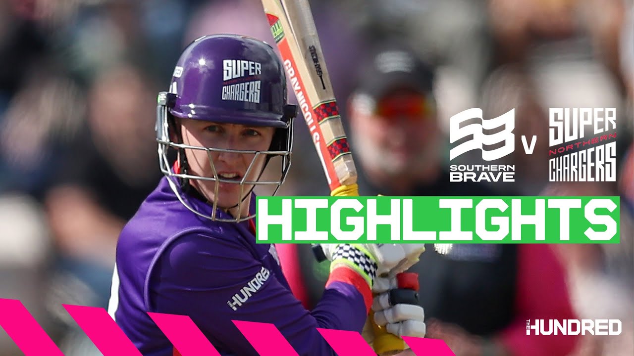 Harry Brook Goes Big! | Highlights - Southern Brave v Northern Superchargers | The Hundred 2023