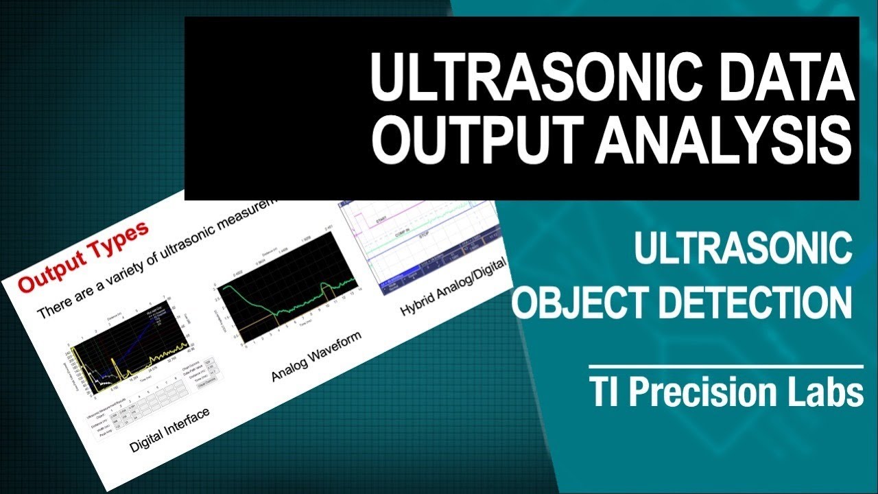 Ultrasonic output data analysis