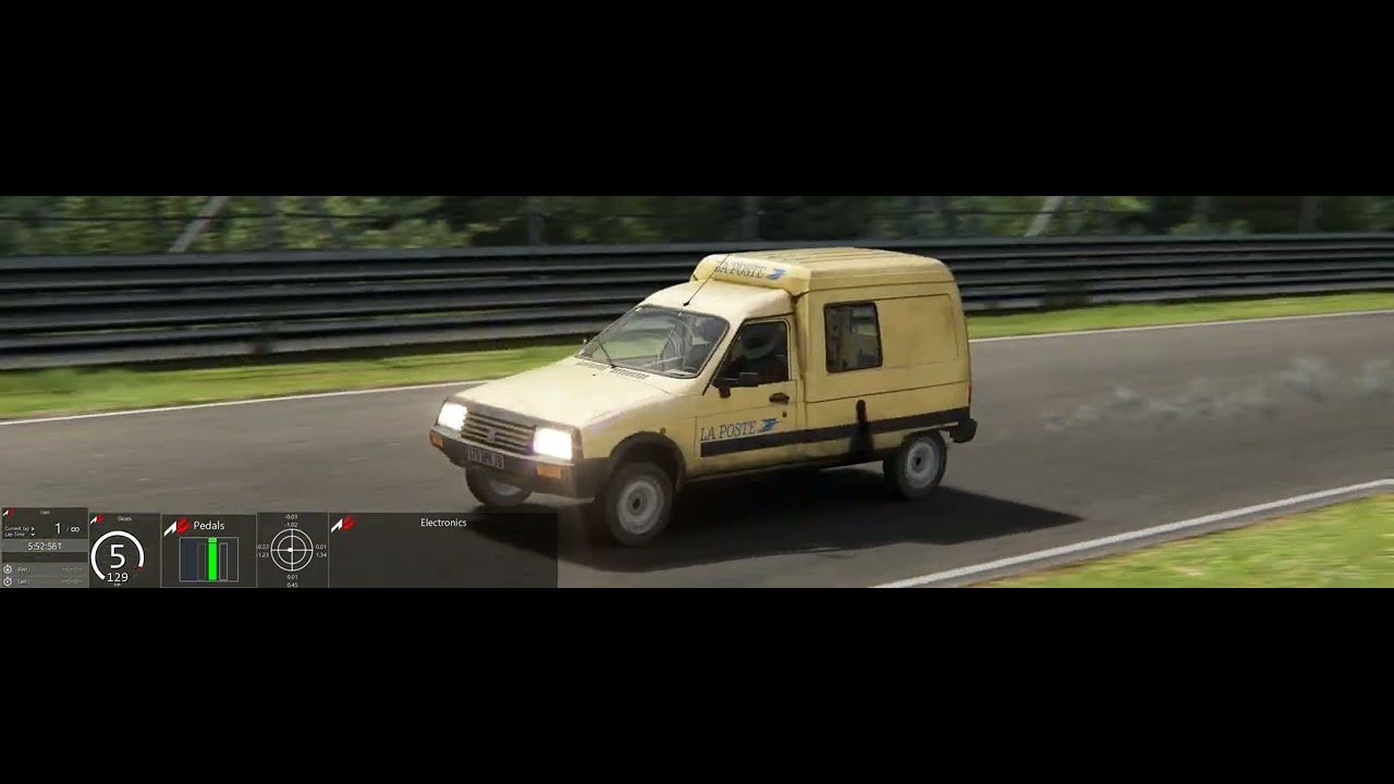 Assetto Corsa Nordschleife Tourist Citroën C15 D World Record 9:52.647 TV Cam