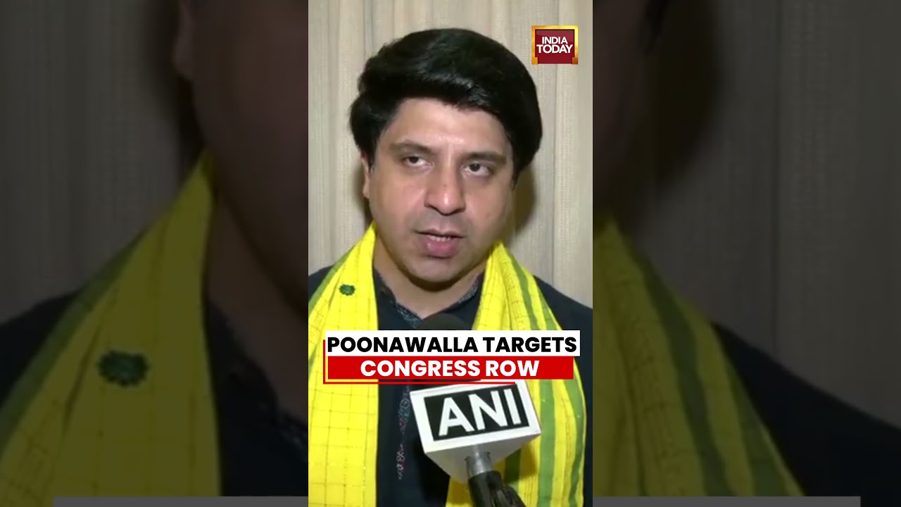 Poonawalla Targets Congress Row | BJP Slams Internal Rift Over Gehlot&ndash;Kharge Remarks #bjp