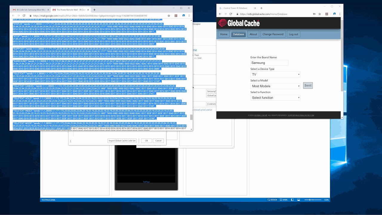 The Home Remote : Global Cache Control