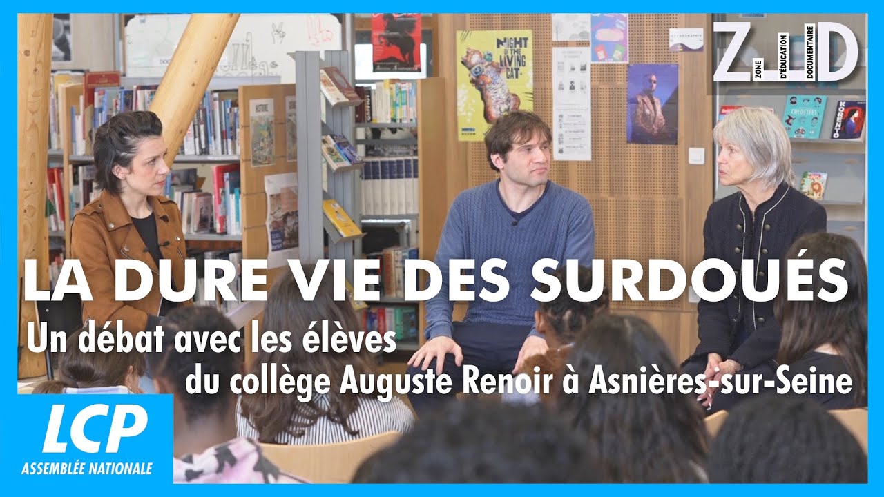 La dure vie des surdoués | Le débat de ZED - Zone d'éducation documentaire