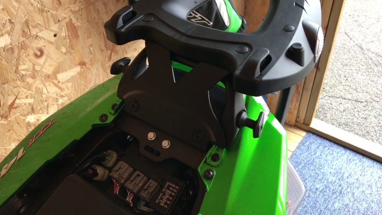 ZZR1400 ZX14R Top Box Mounting Rack. What To Fit??? Givi, SW Motech...