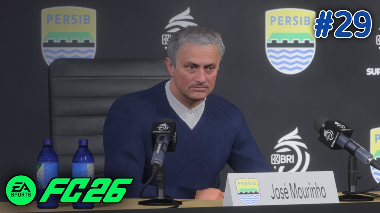 Menyambut musim kedua Mourinho bersama Persib Bandung I FC 26 I Persib Career Mode #29