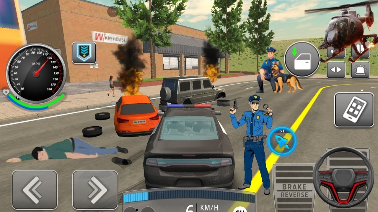 Police Car Driving Simulator 2026 | Chase Gameplay High Speed Police Chase 🚨 | 3D Simulator Game
