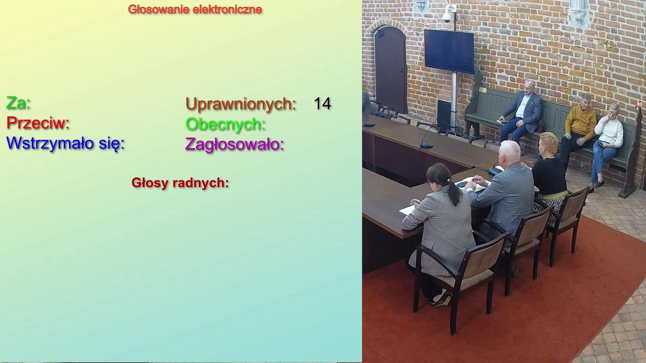 X Sesja Rady Miasta Działdowo