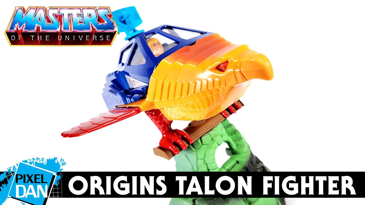 Обзор игрового набора и транспортного средства TALON FIGHTER и POINT DREAD MOTU | Masters of the ...