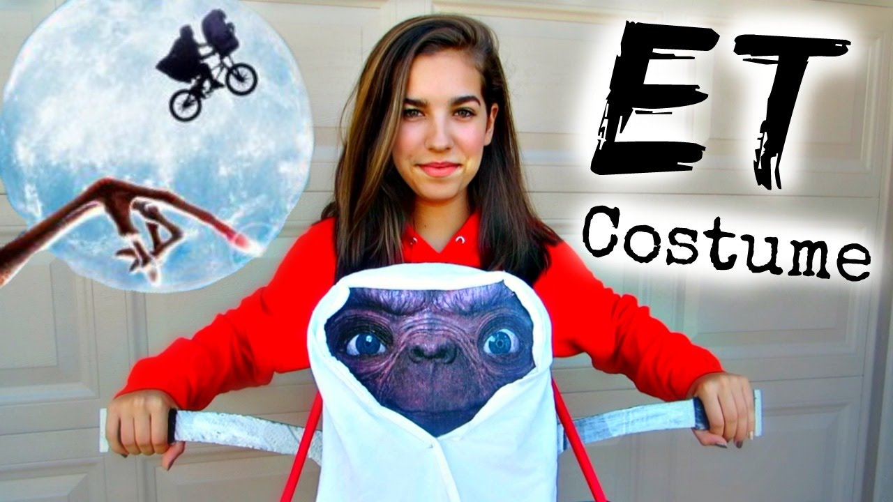 E.T & Elliot Costume Tutorial | Quick and Easy
