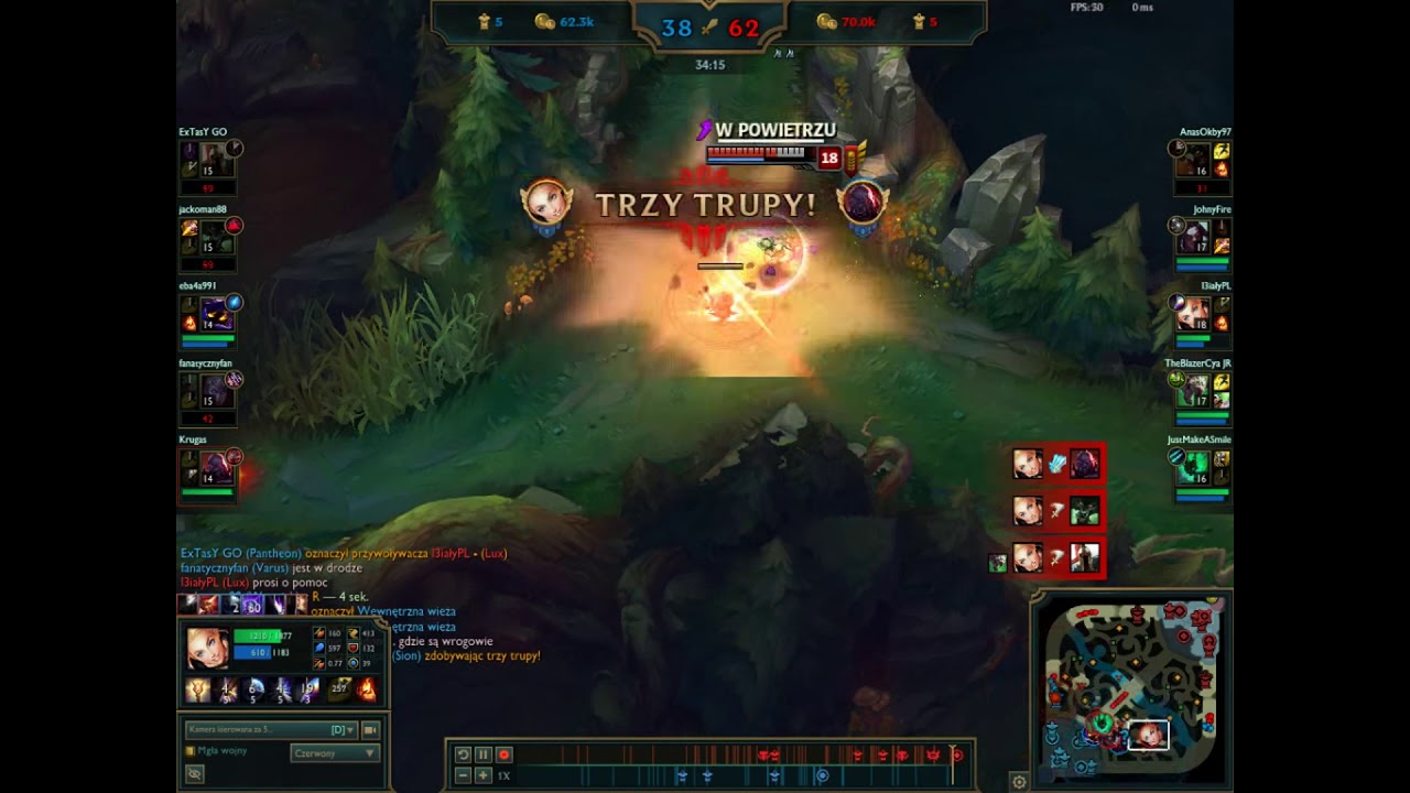 League of legends - Lux Combo