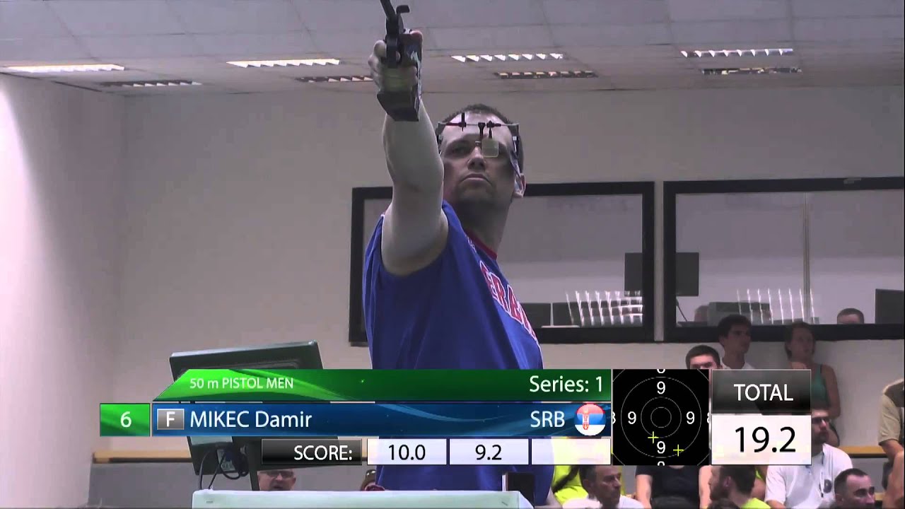 ESC SHOOTING CHAMPIONSHIPS 2015 - MARIBOR - 50m Pistol Men